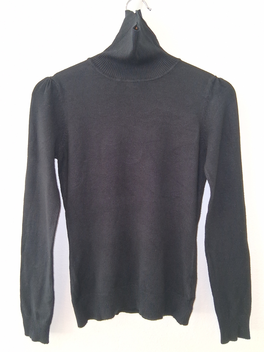 Women's Black Turtleneck Sweater Like New
